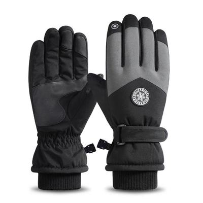 Unisex Fleece-Lined Waterproof Touchscreen Ski Gloves