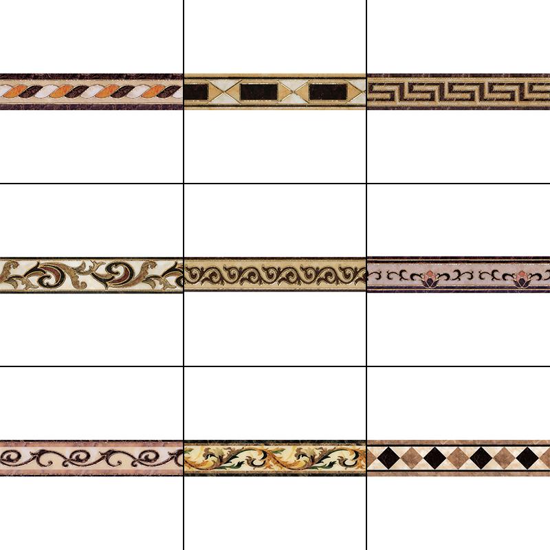 5M PVC Vodotěsná Pasová Linie Imitace Pozlacená Pasová Linie Samolepka Samolepicí Soklová Lišta Domácí Dekorace Okrajová Nástěnná Samolepka