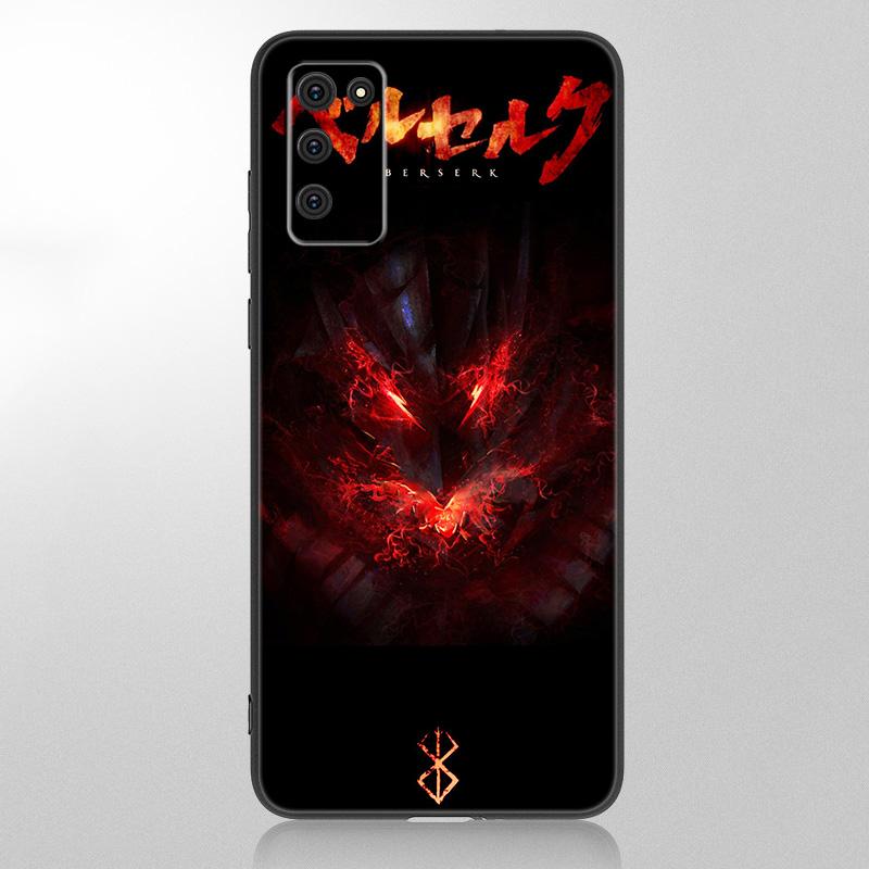 

Чехол для телефона «Аниме Берсерк Кишки» для Samsung Galaxy A12 A02S A22 A32 A52 A72 A71 A51 A41 A31 A21 A11 A50 A70 A10S A20S, черный чехол Samsung A41