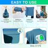 4pcs Cooling Towels (35.4 * 11.8 Inches), Soft Breathable Sports Towel For Outdoor, Gym, Yoga, Exercise, Camping, Fitness, Runni