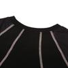 Men's European & American Long-Sleeve Quick-Dry Elastic Fitness T-Shirt