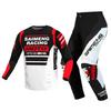 Conjunto de equipamento de motocross para crianças Kits de Jersey e Calça Juvenil criança verde Motocicleta preta 3 4 5 6 7 8 9 10 anos Fato de Off-road azul laranja Enduro cross menino menina