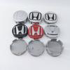 4pcs 58mm Car Wheel Center Hub Center Cap Rim Hub Dustproof Cover Emblemem For Civic CRV Accord Fit Odysse Auto Accessorie