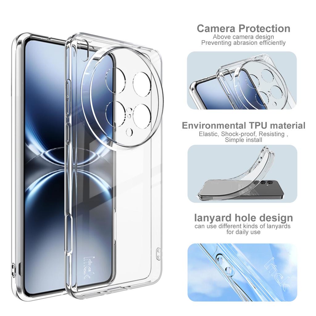 For Vivo X200 Ultra 5G Phone Case IMAK Soft Slim Case UX-5 Series