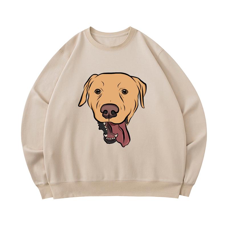 yellow lab sweater