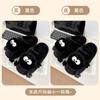 Herbst und Winter Briketts niedliche Baumwollpantoffeln Winter Plüsch warm Indoor Zuhause Baumwollschuhe