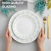 Dinner Set - 18 Pcs, Serving for 6 People Lightweight, Crockery