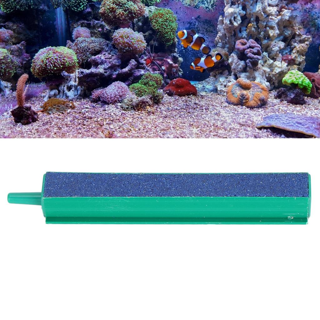 Aquarium Green Stone Bubble Release Mineral Filter Strip Fish Stone Bar