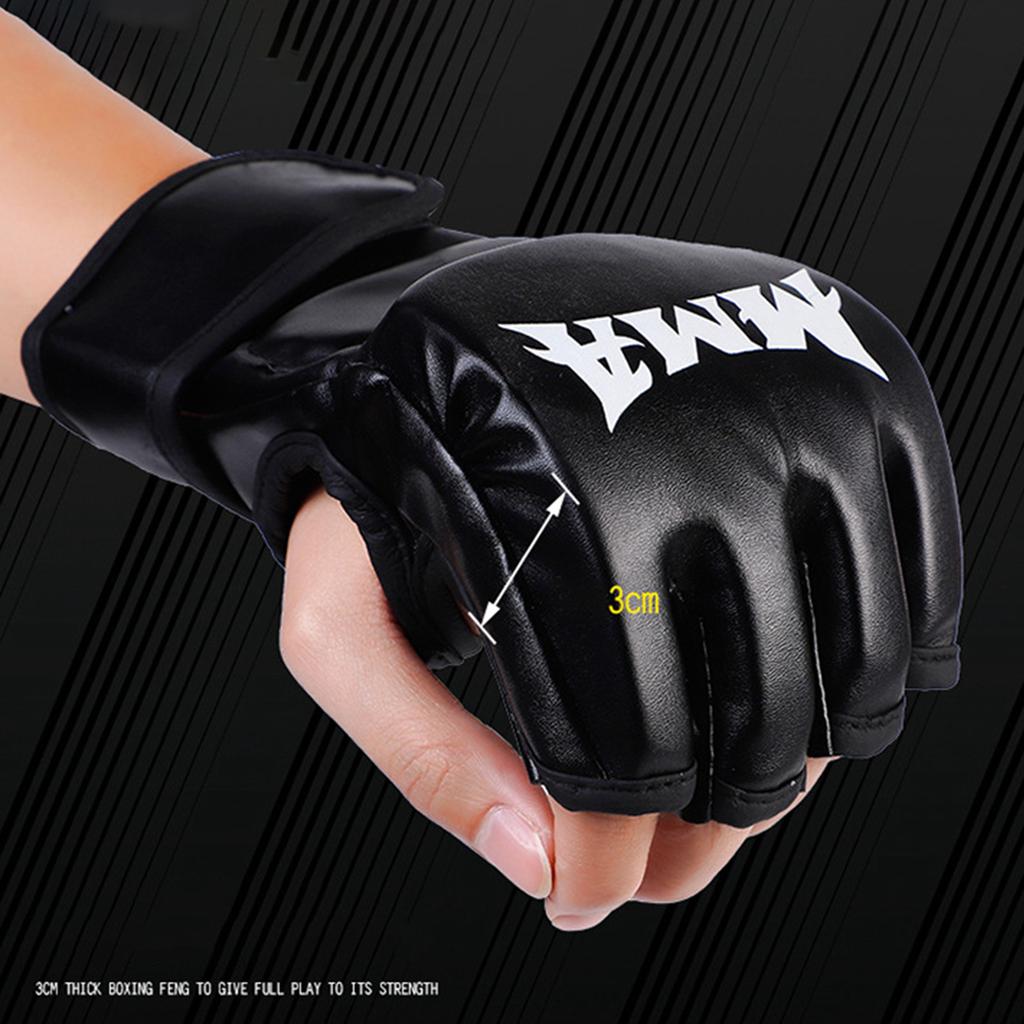 Kick MMA Boxhandschuhe für Männer Frauen PU Karate Muay Thai Guantes De Boxeo Free Fight MMA Sanda Training Erwachsene Kinder Ausrüstung