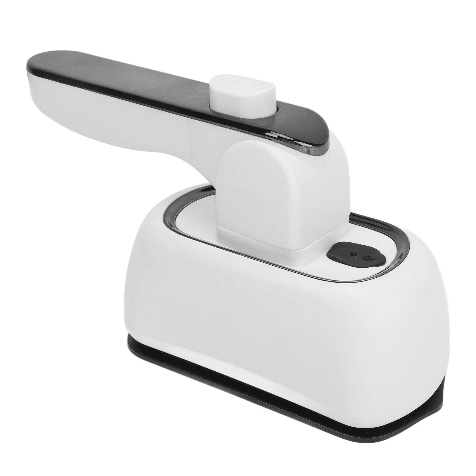 

Ручна праска з можливістю повороту на 90 градусів, портативна міні-прасувальна машина для дому, подорожей, чорно-біла