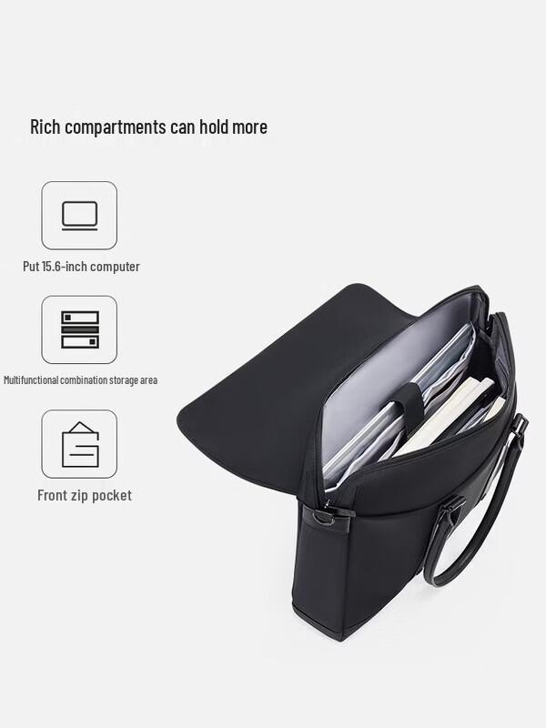 OIWAS Pioneer Series Multi-functional 15.6-inch Laptop Briefcase