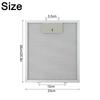 1Pcs Cooker Hood Filters Metal Mesh Extractor Vent Filter Stainless Steel 5 Layers Of Aluminized Grease Filter Replacement