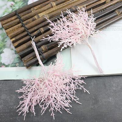 1 Bouquet MINI Multicolor Branches Christmas Tree Wedding Decorative Flowers Wreaths Vases for Home Decor Artificial Plants