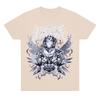 Hazbined Hoteled Adam Lucifer Graphic Print Tshirt Women Men Fashion Cotton Crewneck Tees Oversized Loose Casual Summer New Top