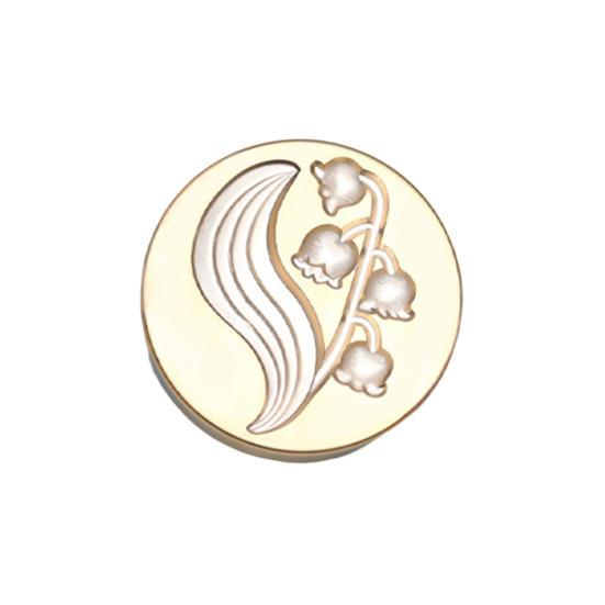 Wax Seal Stamp Heat Resistant Car Decoration Smooth Edge Scrapbook Envelopes Stamp Head Party Favors