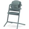 CYBEX - High Chair - 3 In 1 Pack - LEMO 2 - Blue - Adjustable In Height and Depth - Baby Set Included