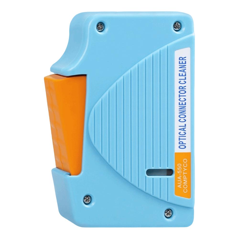 

Replaceable Core Fiber End Face Cleaning Box Fiber Optic Cleaner Tools Fiber Optic Maintenance синий