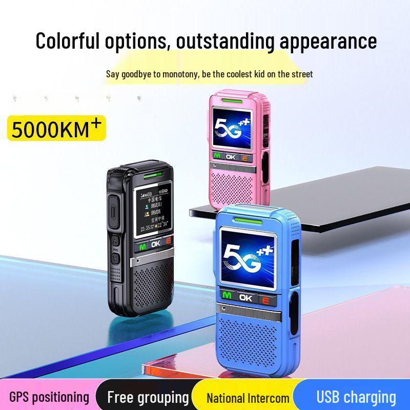 National Ultra-Thin Walkie-Talkie with Unlimited Range for Construction Sites