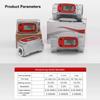 1/1.5/2inch High-Precision Digital Display Turbine Flow Meter Fuel Flow Meter Measuring Diesel Kerosene Gasoline Water Methanol