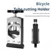 High Precisely Adjustable Bike Tube Cutting Fixtures Universals Bicycles Fork Cutter Tool Seatpost Repair Tool