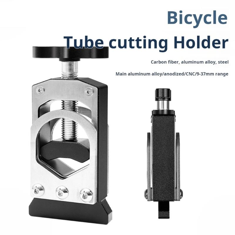 High Precisely Adjustable Bike Tube Cutting Fixtures Universals Bicycles Fork Cutter Tool Seatpost Repair Tool