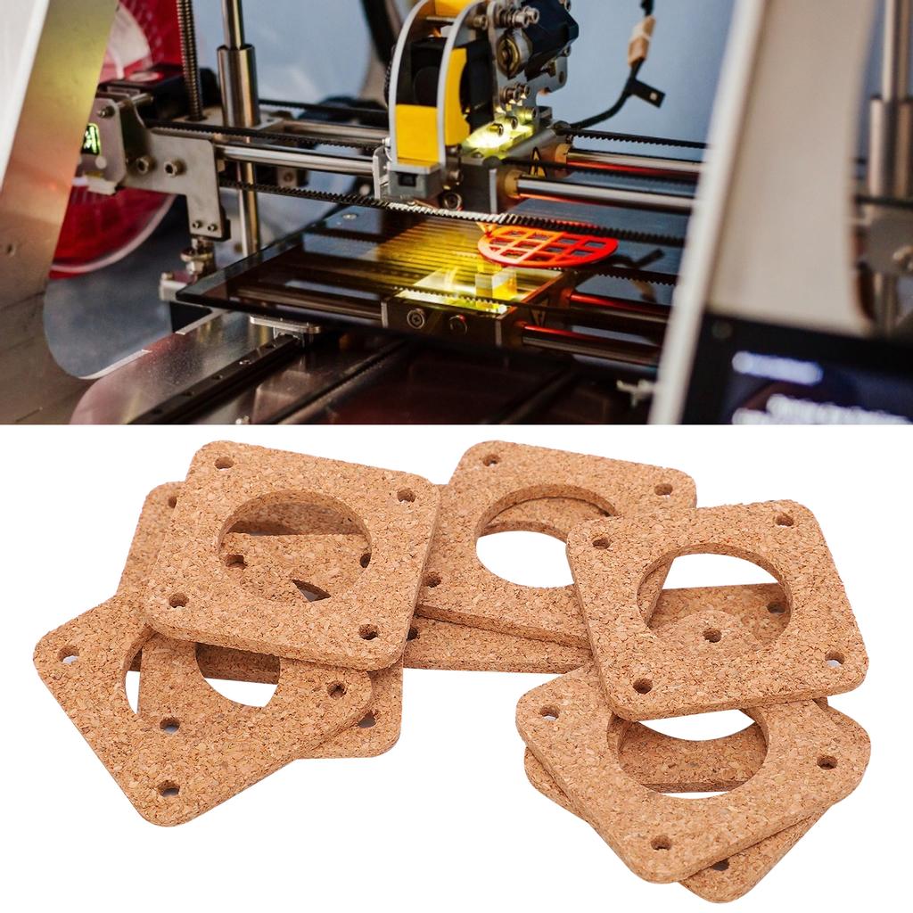 20Pcs 42 Stepper Motor Vibration Damper 3D Printer Cork Motor Gasket Damping Pads