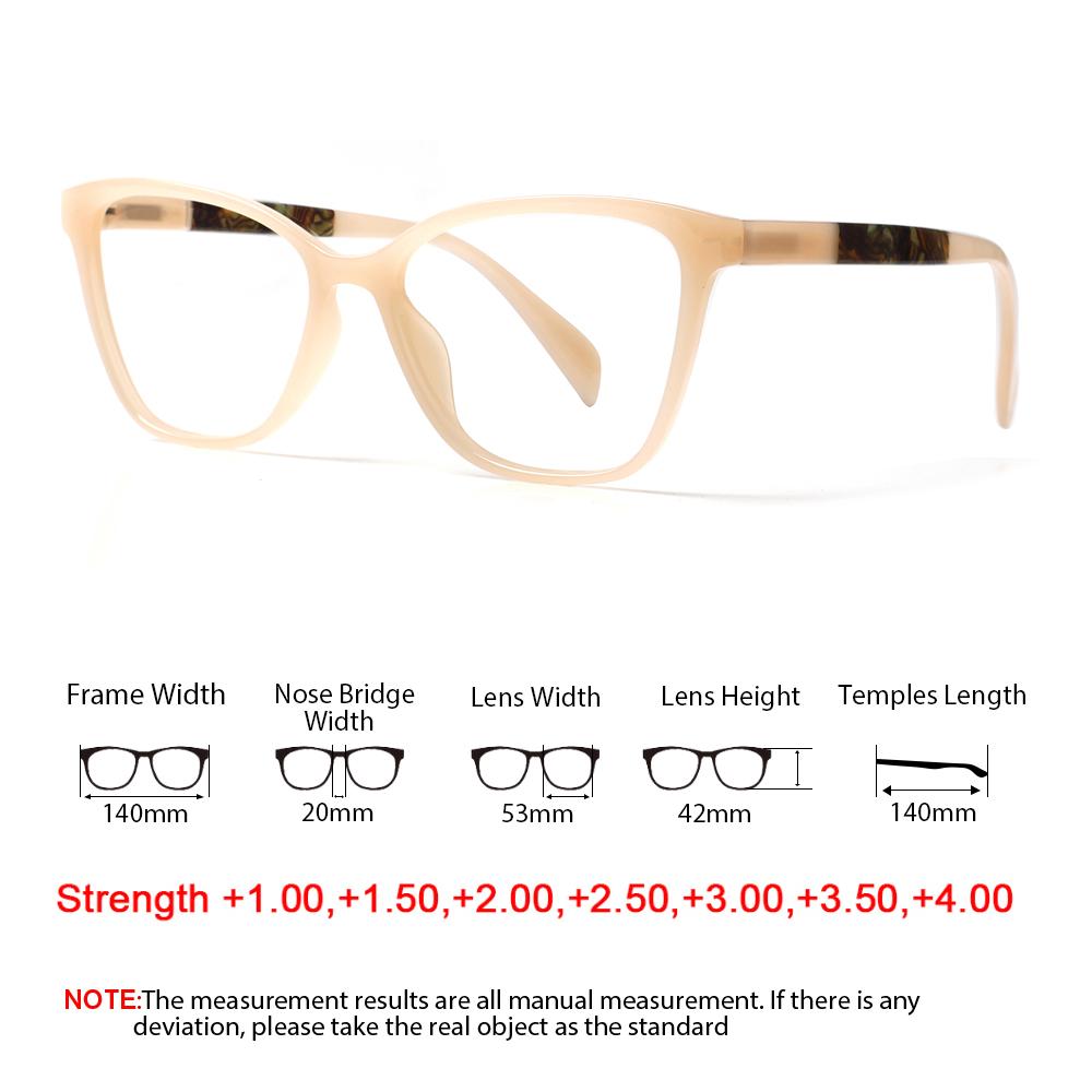 TUREZING Reading Glasses for Women Men HD Lenses Spring Hinge Lightweight Presbyopic Eyewear