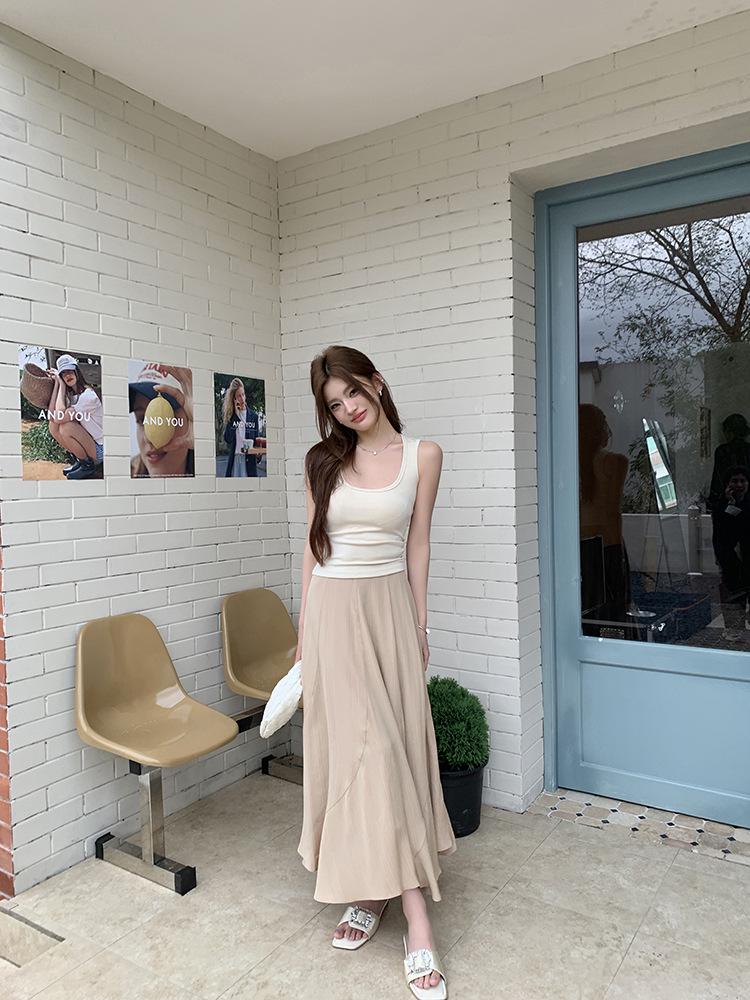 2026 Spring/Summer Women's U-Neck Modal Air Layer Camisole Top