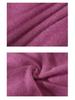 Girls' 100% Cashmere Purple Cardigan - Heavy Duty, Embroidered Knit Sweater for Spring & Autumn.