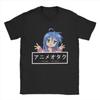 Pánská trička Otaku Konata Izumi Lucky Star Humorná bavlněná trička s krátkým rukávem Anime trička Kulatý výstřih Topy Potištěné