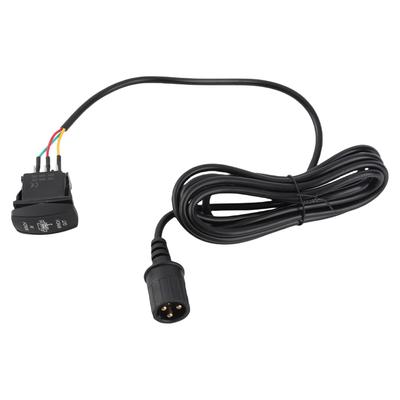 3 Prong Winch Hand Remote Controller Extension Cable 12V Winch Rocker Switch for Cars UTVs Off Road Vehicles 10ft