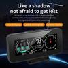 Car Head-up Display, Universal Digital Car HUD Display with Angle Gradient and Speedometer and