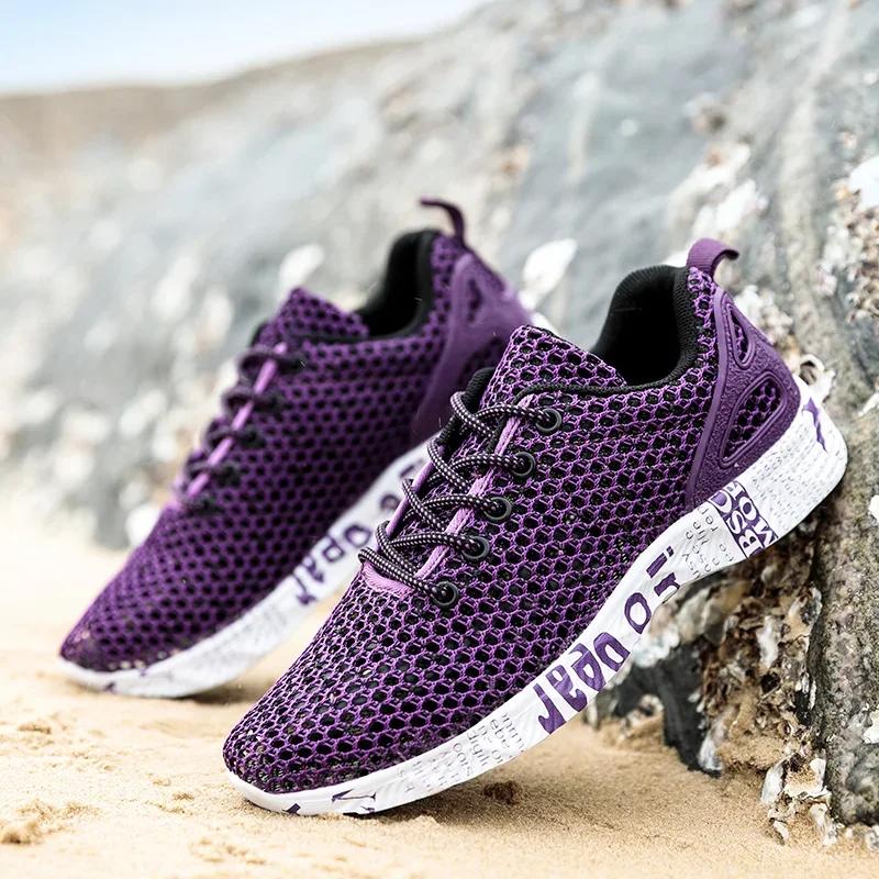 Hight Quality Summer Mens Casual Shoes Aqua Shoes Origin Air Mesh Sneakers Fashion Foam Sport Footwear Beach Shoes Water Shoes