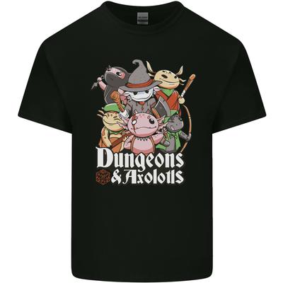 Dungeons Axolotl Role Play Games RPG Unisexs Light Cotton TShirt