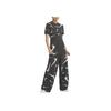 Nike Sportswear Phoenix Cozy Bouclé All-Over Print High-Waisted Wide-Leg Knit Casual Pants Women Pants Medium-Gray FD4289-254