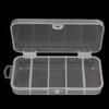 5-Grid Transparent Storage Box DIY Handmade Parts Plastic Packaging Box,Dustproof Storage Box For Hair Clip And Small Accessorie