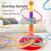 Children's Educational Ring Toss Game: Parent-Child Interactive Stacking and Throwing Competition Toy for Kindergarten