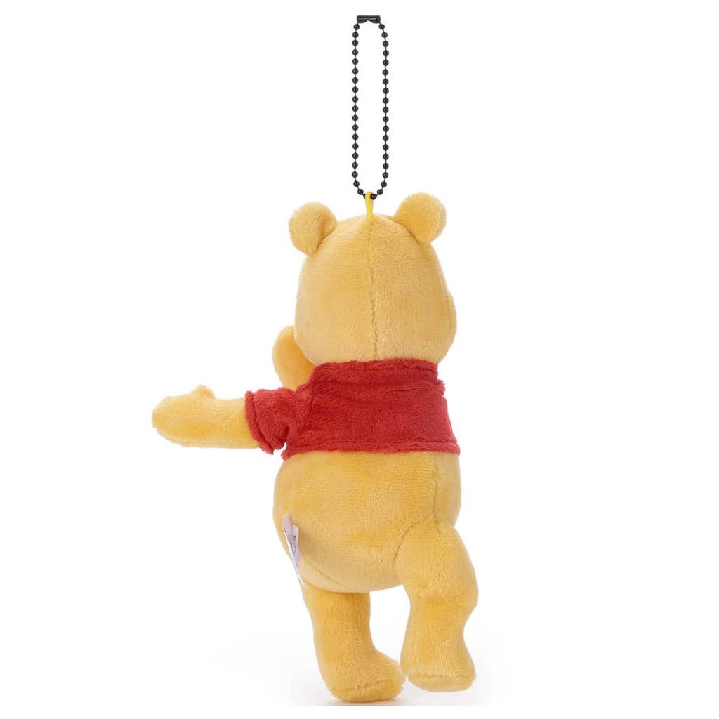 TAKARATOMY Disney Character Funny Face Ball Chain Mascot Winnie the Pooh N Plush Approximately 18cm Tall A.R.T.S. Toy,