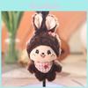 Portachiavi Peluche Monchhichi con Peluche Corto Ultra Morbido per Bambini e Adolescenti