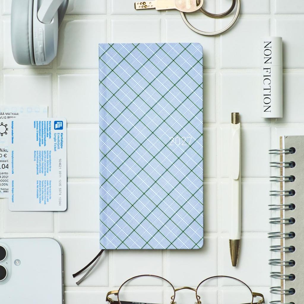 Hobonichi Techo Weeks 2027 Shirt Check Planner
