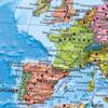 Russian Map-Europe Map-Political Distribution Map,Wall Art Posters,Tourism/Educational Tool,Decorative Hanging Picture