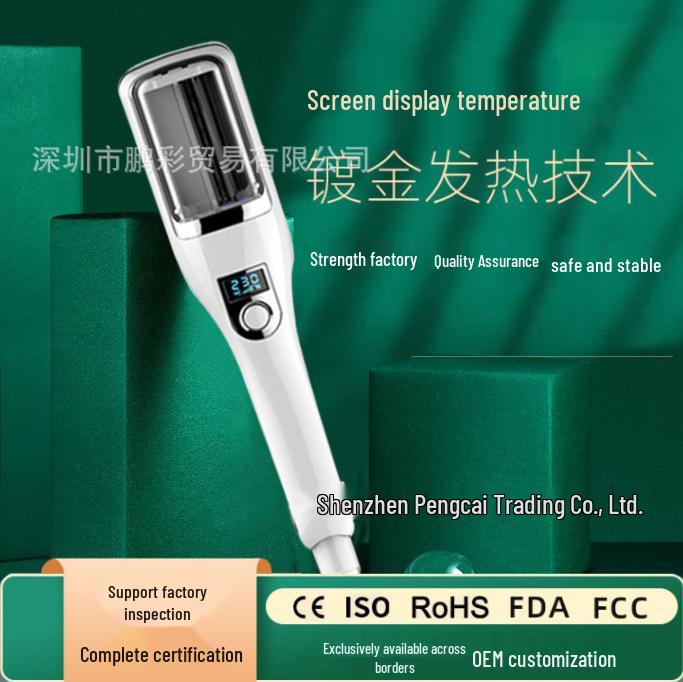 

Автоматический триммер для секущихся кончиков и выпрямитель для пушащихся волос European Standard красный