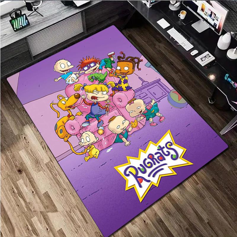 Monster Friends Carpet Office Decorative Carpet For Living Room Bedroom Door Mat Floor Rug Computer Chair Area Rug Perfect Holiday Gift