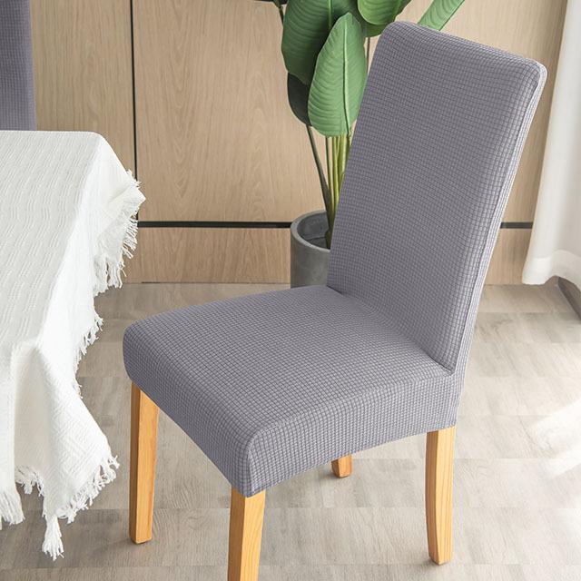 Vanntette Jacquard Stoltrekk Vevd Ensfarget Mais Elastisk Kornmønster Kjøkken Kontor Stoltrekk Støvtett For Spisestue