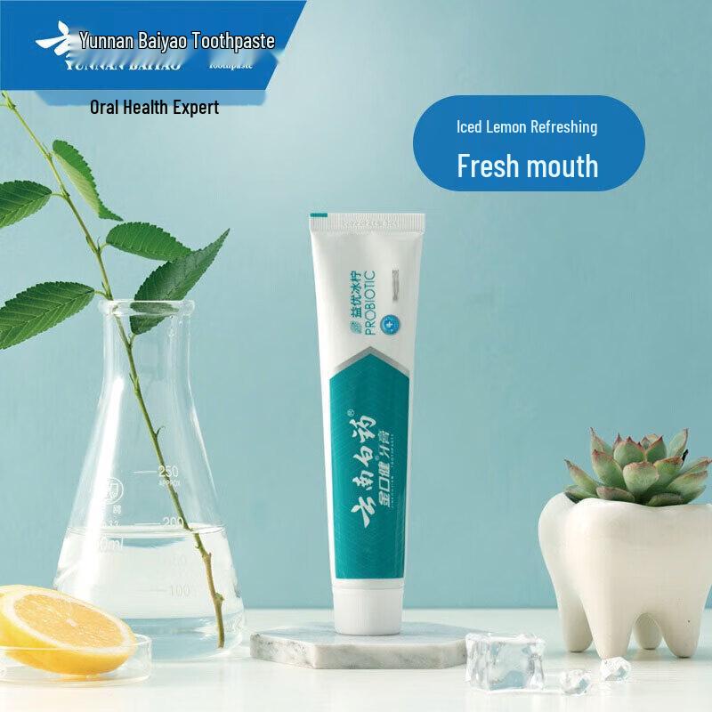 Yunnan Baiyao Fresh Mint Lemon Toothpaste
