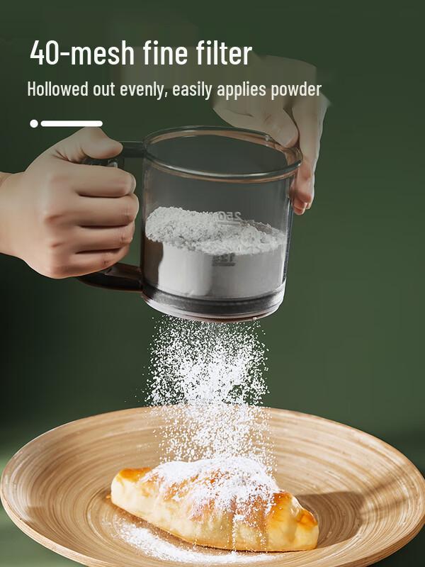 Zhaoran Semi-Automatic Double-Layer Flour Sifter