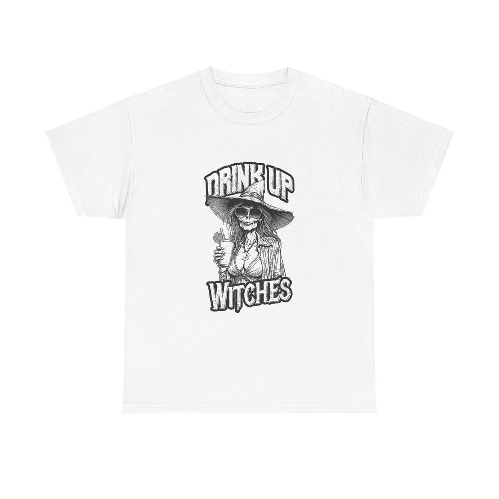 

Drink Up Witches Graphic T Shirt Women#039;s Cotton Tee BRAND NEW Unisex T-Shirt XL