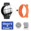 2-IN-1 Case + Screen Protector for Suunto 9 Peak / 9 Peak Pro Smart Watch Tempered Glass Protective Armor Case Cover Accessories