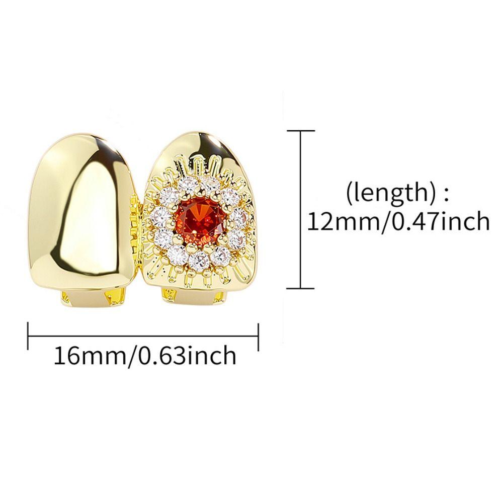 Bling Hiphop Teeth Grillz Removable Charm Teeth Grillz Fashion Men Women Jewelry  Dental Crown