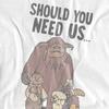 Labyrinth Unisex Adult Should You Need Us T-Shirt